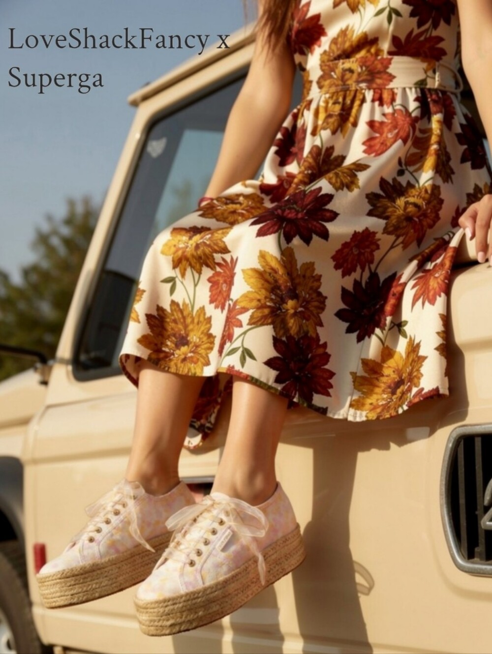 7.5/38 Loveshack Fancy + SuperGA Perky Peach Fancy Flowers 37.5/38